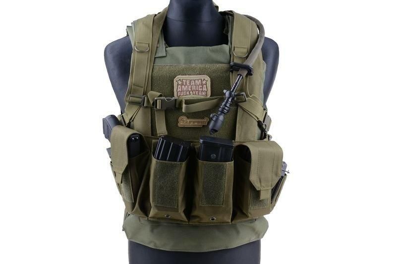 Жилет тактичний (розвантажувальний) Personal Body Armor — black [GFC Tactical] GFT-18-000367 фото