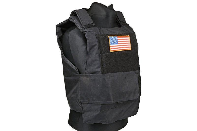 Жилет тактичний (розвантажувальний) Personal Body Armor — black [GFC Tactical] GFT-18-000367 фото