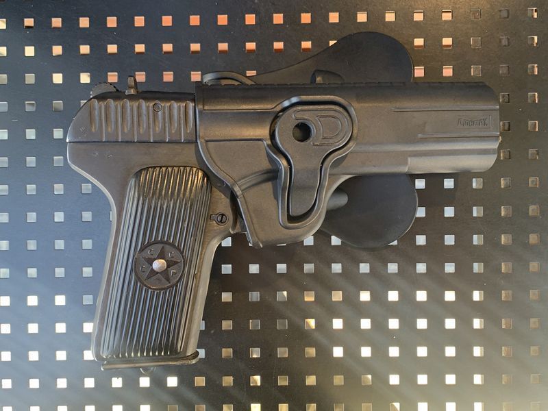 Кобура для пистолета Tokarev Токарев ТТ &mdash; Black [Amomax] AM-TT33 фото