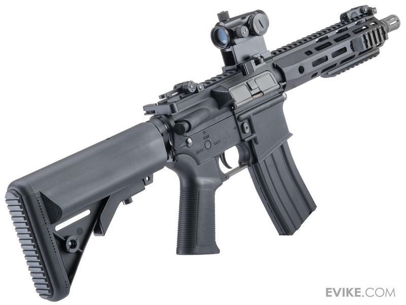 Автомат Cybergun Colt Sportsline M4 AEG з гірбоксом G3 &mdash; URX4 8.5", чорний 97915_evk фото