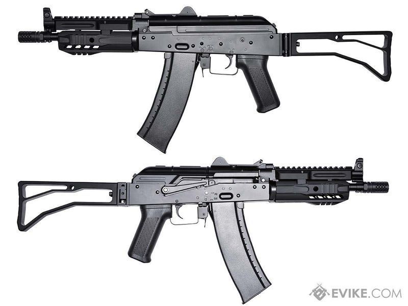 Автомат Cyma SLR Rifleworks AKS74U AEG &mdash; чорний SLR-AK01_evk фото