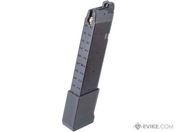 Магазин газовий EMG подовжений на 34 кульки для JW2 Combat Master Glock M22 GBB &mdash; чорний 77699_evk фото