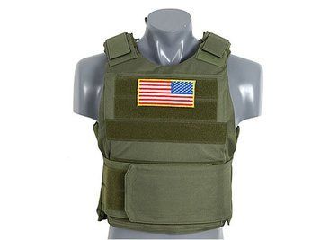 Мягкий бронежилет Delta Soft Body Armor &ndash; Олива (Olive) [8FIELDS] M51611014-OD_tw фото