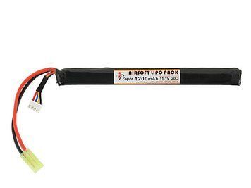 Аккумулятор Li-Po 1200mAh 11,1V 20C под крышку ствольной коробки АК [IPower] (для страйкбола) IP-LIPO1200-11.1_BR фото