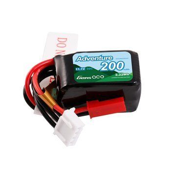 Gens ace 200mAh 11.1V 30C 3S1P Lipo акумулятор Pack with JST-SYP Plug GEA2003S30JST_gs фото