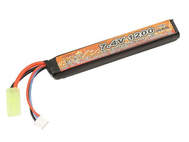 Акумулятор Li-Po 1200mAh 7.4V 25/40C [8FIELDS] VL251274_tw фото