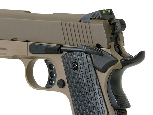 Страйкбольный пистолет COLT 1911 Kimber R28 &ndash; BLACK [Army Armament] (для страйкбола) R28(TG-1)_tw фото