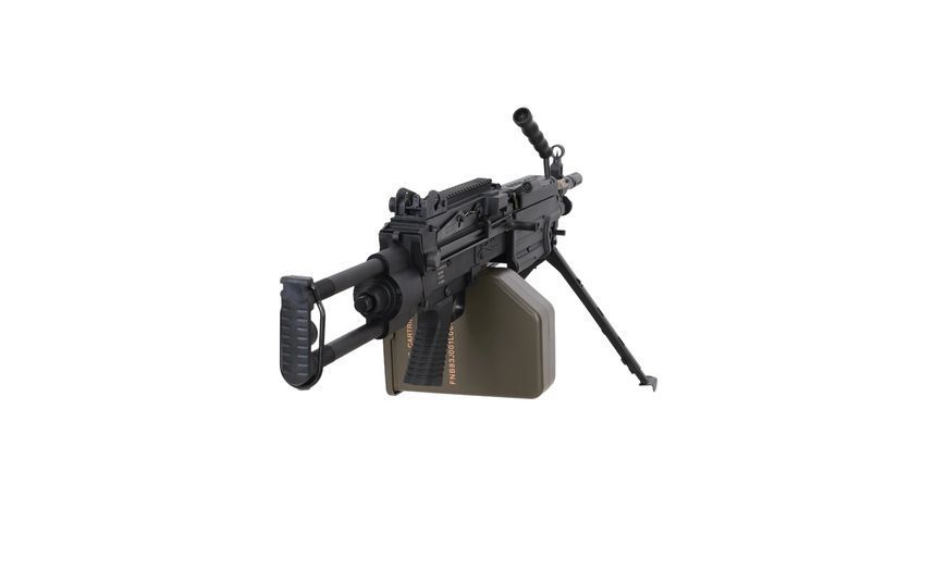 Репліка кулемета FN HERSTAL M249 PARA CORE (AEG) &mdash; чорна SPE-01-028612_gf фото