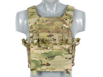 Плитоноска Recon Laser-Cut &ldquo;Buckle Up&rdquo; з підсумком під магазини AR15/AK &mdash; Мультикам [8Fields] M51611073-CP_tw фото