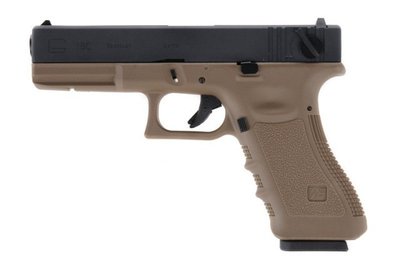 Пістолет Glock 18c - Gen3 GBB - Half Tan [WE] (для страйкболу) SS10003-HT фото