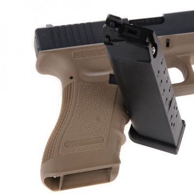 Пістолет Glock 18c - Gen3 GBB - Half Tan [WE] (для страйкболу) SS10003-HT фото