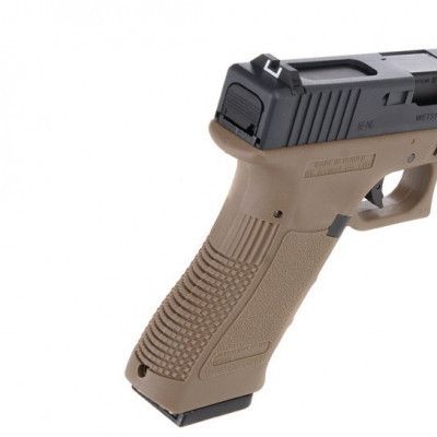 Пістолет Glock 18c - Gen3 GBB - Half Tan [WE] (для страйкболу) SS10003-HT фото