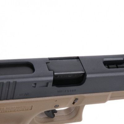 Пістолет Glock 18c - Gen3 GBB - Half Tan [WE] (для страйкболу) SS10003-HT фото