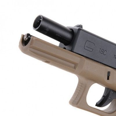 Пістолет Glock 18c - Gen3 GBB - Half Tan [WE] (для страйкболу) SS10003-HT фото