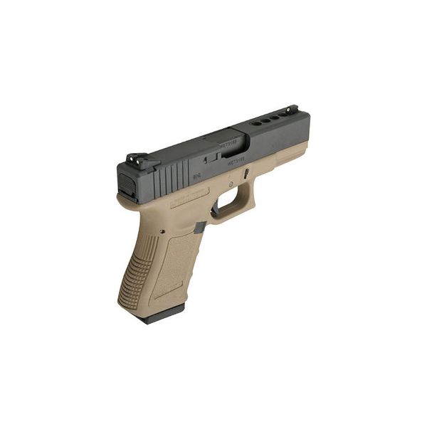 Пістолет Glock 18c - Gen3 GBB - Half Tan [WE] (для страйкболу) SS10003-HT фото