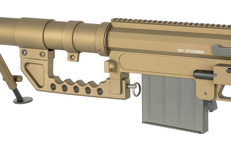 Снайперская винтовка S&T ST200 CheyTac Full Metal Black STSPG10BR_tw фото