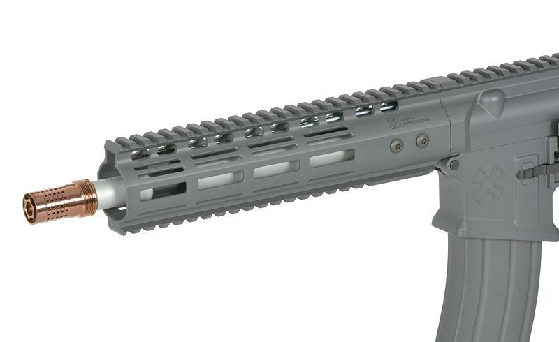 Газовая страйкбольная винтовка (GBBR) Noveske N4 Ghetto Blaster 10.5" MWS Gen3 - Серая / Sniper Grey [EMG] G102B-SG_tw фото