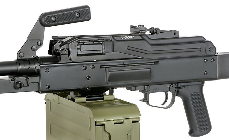 PKM machine gun replica - Polymer stock [A&K] PKM_tw фото