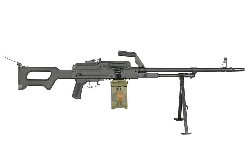 PKM machine gun replica - Polymer stock [A&K] PKM_tw фото