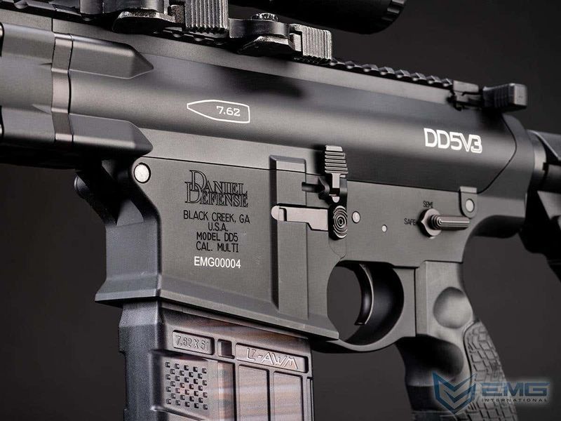 Автомат EMG Daniel Defense DD5 AEG з гірбоксом CYMA Platinum та MOSFET Kestrel V2 &mdash; V3 94183_evk фото