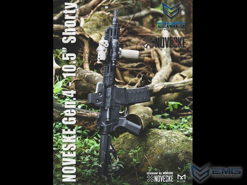 Автомат EMG / APS Noveske N4 Gen.4 Shorty AEG &mdash; чорний 12369_evk фото