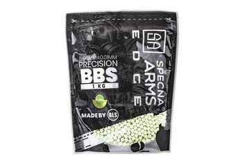 Страйкбольні кулі Specna Arms by BLS Edge Precision 0.25g 1kg Tracer Green 15480 фото
