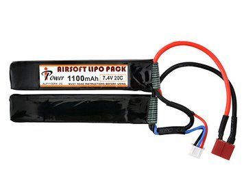 Аккумулятор Li-Po 1100mAh 7,4V 20C &mdash; Deans [IPower] (для страйкбола) IP-LIPO-005-TC_BR фото