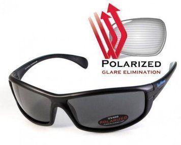 Очки поляризационные BluWater Florida-4 Polarized (gray) черные 4ФЛР4-20П фото
