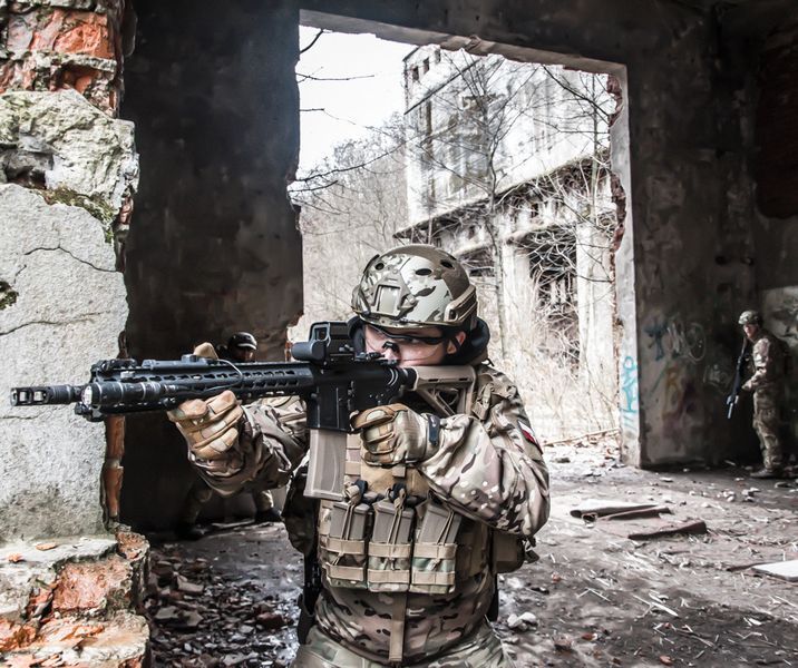 Стальной ДТК для винтовок kal. 5.56mm [CYMA] (для страйкбола) FBP1784 фото