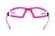 Окуляри захисні з ущільнювачем Global Vision Ruthless Purple (clear) Anti-Fog, прозорі в фіолетовій оправі GV-RUTH-CL1 фото 3
