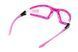 Окуляри захисні з ущільнювачем Global Vision Ruthless Purple (clear) Anti-Fog, прозорі в фіолетовій оправі GV-RUTH-CL1 фото 4