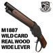 Дробовик 6mmProShop M1887 Terminator by S&T газовый, Wild Card / Wide Lever &mdash; чёрный/дерево 34134_evk фото 3