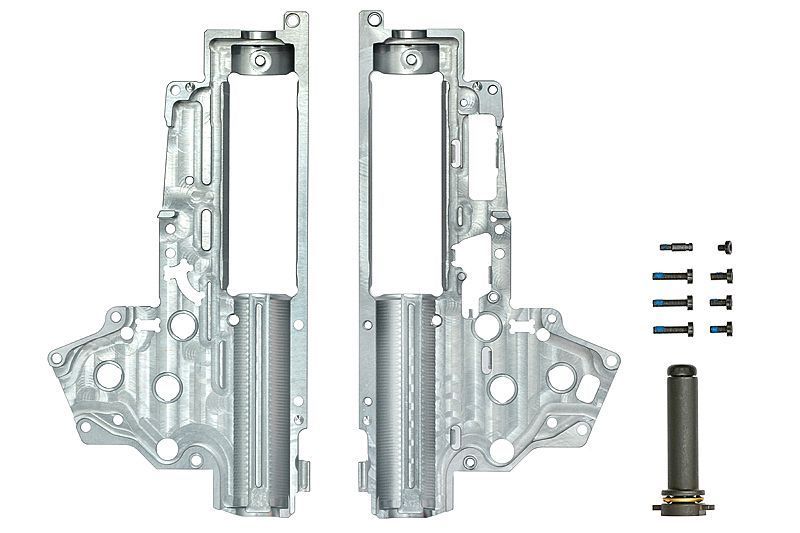 Фрезерований гірбокс CNC V3 для AK (8мм) зі швидкознімною пружиною (QSC) - Чорний (Black) [RETROARMS] 6393_tw фото