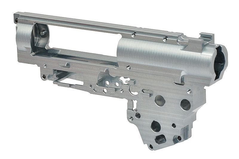 Фрезерований гірбокс CNC V3 для AK (8мм) зі швидкознімною пружиною (QSC) - Чорний (Black) [RETROARMS] 6393_tw фото