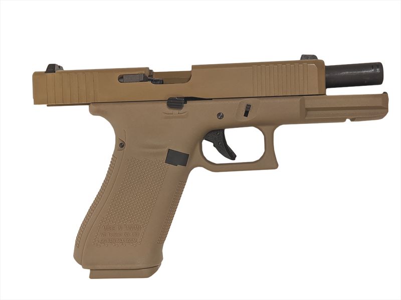 Пістолет Glock 17 - Gen5 GBB - TAN [WE] (для страйкболу) g17-gen5-TAN фото