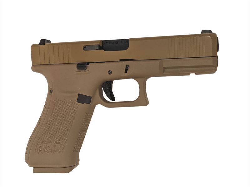 Пістолет Glock 17 - Gen5 GBB - TAN [WE] (для страйкболу) g17-gen5-TAN фото