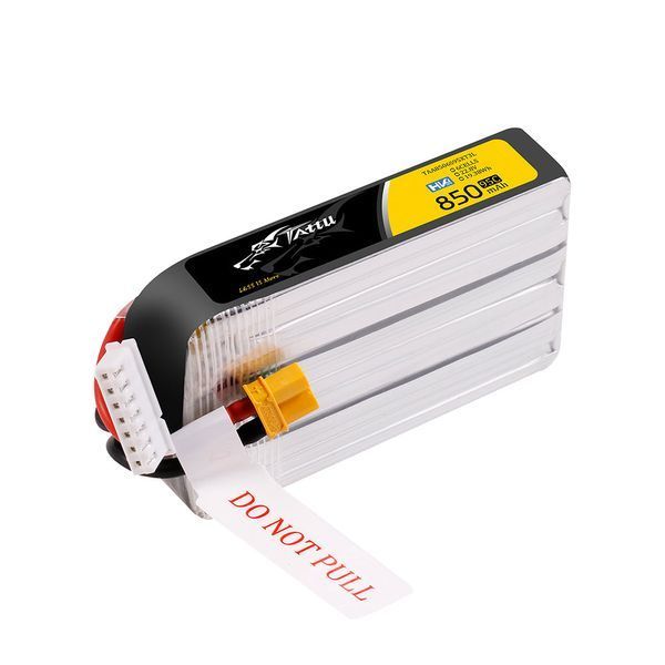 Tattu R-Line 850mAh 22.8V 95C 6S1P XT30 Lipo аккумулятор Long-Pack TAA8506S95XT3L_gs фото