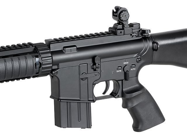 Сталевий магазин на 110 кульок для AR-15/M4 &ndash; Чорний [Double Bell] (для страйкболу) M-84_tw фото
