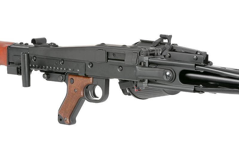 Страйкбольная реплика пулемета MG42 AEG Full Metal &ndash; Настоящее дерево [AGM] STAEG23_tw фото
