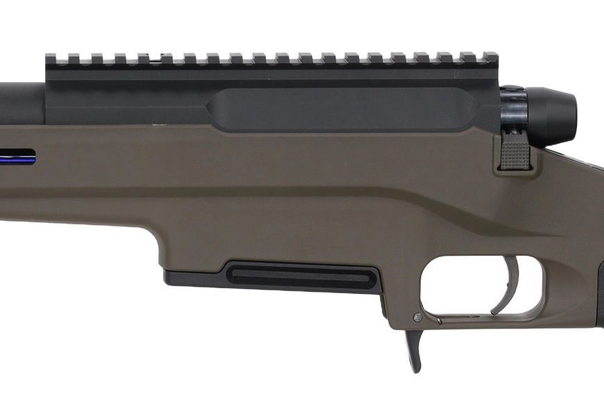 Гвинтівка снайперська страйкбольна Silverback TAC-41LL-S (складний приклад, болтова) &mdash; олива SVB-03-049434_gf фото
