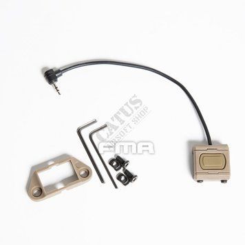 Переключатель для PEQ с разъемом 2,5 мм Modlite ModButton Lite A FMA TB1409-A-DE_ct фото
