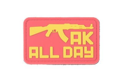 Нашивка 3D - AK ALL DAY [GFC Tactical] GFT-30-024485 фото