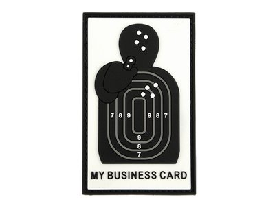 Нашивка PVC My Business Card [WaveCombat] (для страйкбола) MY BUSINESS CARD фото