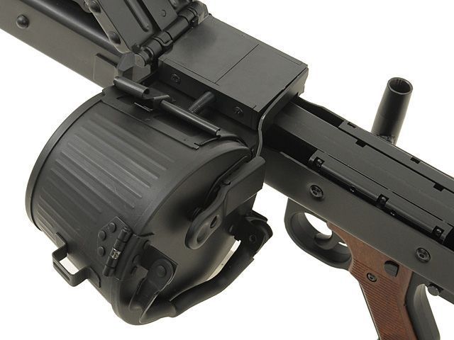 Электрический барабанный магазин на 2500 шаров для пулемета MG42 [AGM] STMG42MAG_tw фото