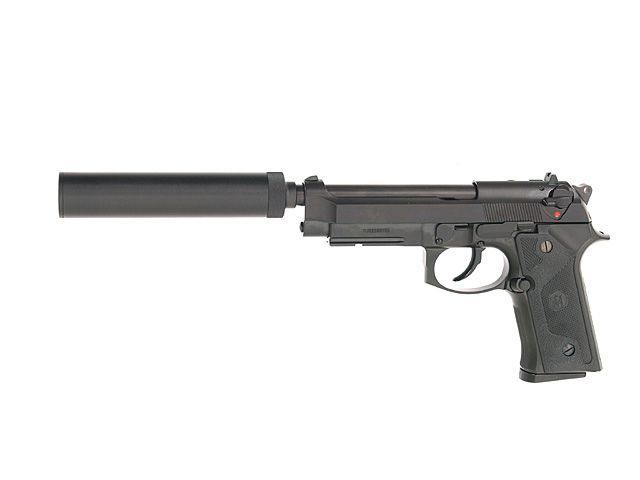 Наружный ствол для реплик KJW серии M9 [KJW] GGB-9606MB_tw фото