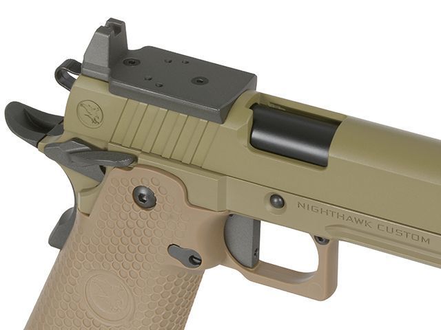 Страйкбольный пистолет RWA Nighthawk Custom Sand Hawk R402-1_tw фото
