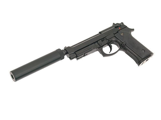 Наружный ствол для реплик KJW серии M9 [KJW] GGB-9606MB_tw фото