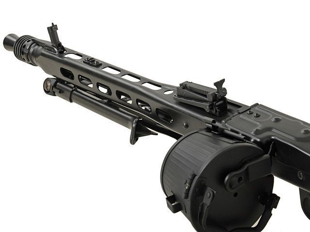 Электрический барабанный магазин на 2500 шаров для пулемета MG42 [AGM] STMG42MAG_tw фото