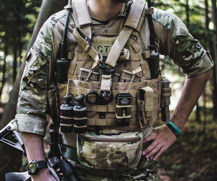 Эластичные резиновые кольца 8FIELDS Navy Seals, 12 шт., Dark Earth M51611189_BR фото