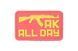 Нашивка 3D - AK ALL DAY [GFC Tactical] GFT-30-024485 фото 3